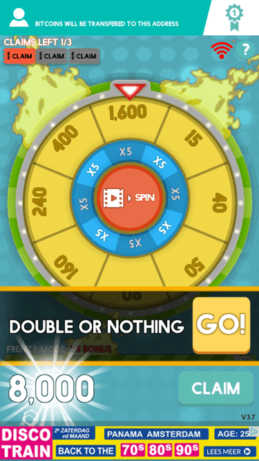 Wheel of Bitcoin