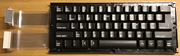 Refurbished keyboard for a ZX Spectrum +2A/+2B