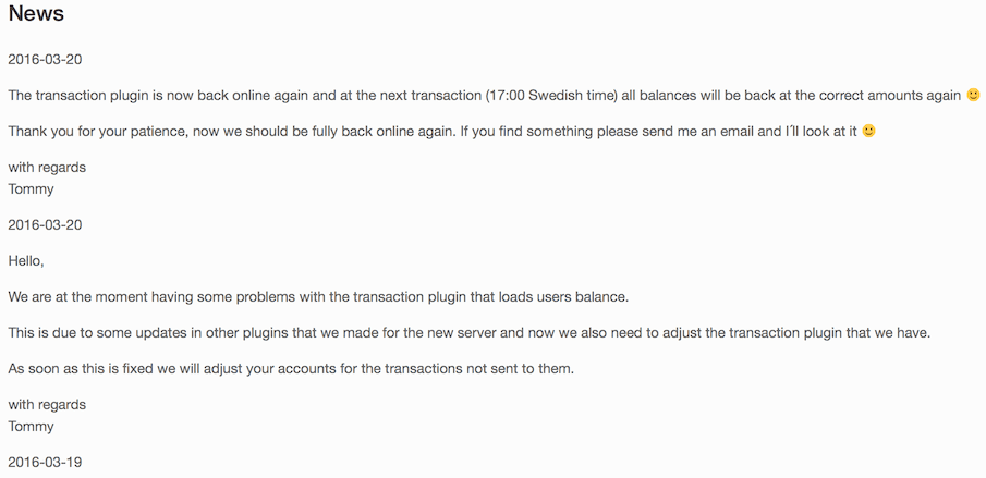 Mining Sweden News