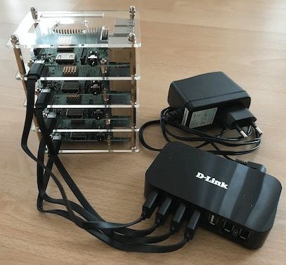 Mining-stack of Raspberry Pi’s