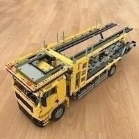 LEGO Set MOC-4075 - Car Transporter (42009 D-Model)