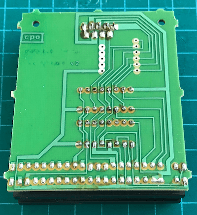 PCB of the RAM Joystick Interface