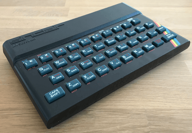 The refurbished ZX Spectrum
